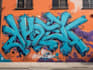 manually design graffiti street art canvas
