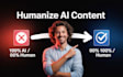 manually humanize ai content and rewrite it with SEO editing