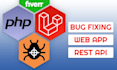 identify and fix PHP script bugs and issues
