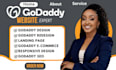 godaddy website design godaddy website redesign develop godaddy website design