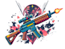 design unique weapons illustrations