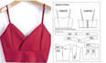 draw sewing pattern with grading and marking digital textile clothing pattern