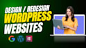design redesign responsive wordpress website