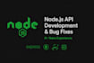 develop nodejs API and fix bugs