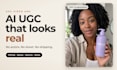 create ai ugc video ads for tiktok shop