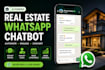build ai whatsapp chatbot for real estate lead generation and automation