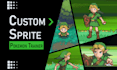 create a custom pokemon trainer sprite