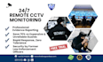provide 24 7 remote cctv camera monitoring and real time security surveillance