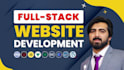do custom full stack website development as frontend fullstack web developer