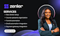 set up new zenler platform, design course pages upload course