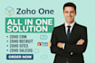 setup zoho recruit zoho salesiq zoho crm expert zoho sites zoho one zoho people