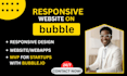 do bubble io, bubble website, bubble saas, bubble io developer,build bubble app