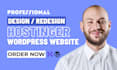 hostinger website design hostinger wordpress website webador redesign hostinger