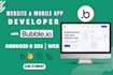 be bubble io developer, bubble mvb saas website, bubble developer, bubble app