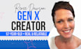create mature female ugc testimonial video for your brand or service