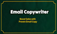 do email copywriting and write persuasive email copy