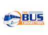 design a modern bus service logo with express delivery