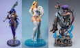 sculpt, 3d print and paint custom anime figure model statues stl resin printing