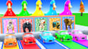 create long slide game animal crossing kids video