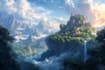design stunning fantasy landscape