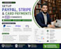 setup paypal, stripe and card payments in woocommerce