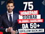 add 75 da 50 sidebar blogroll dofollow SEO backlinks