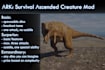 create a ark survival ascended creature mod