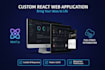 develop a custom react web application