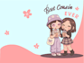 create custom greeting cards with kawaii illustrations
