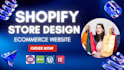 design shopify ecommerce website, build shopify online store