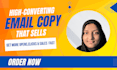 write high converting email and sales copy