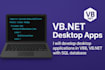 develop desktop applications in vb6, vbnet with sql database