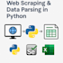 do web scraping and data parsing in python