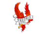 design creative phoenix logo with satisfaction guaranteed