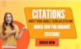 boost organic citations for your articles on google scholar