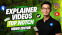 make engaging explainer videos or commercial video ads