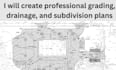 create grading plan site plan parcel plan cut fill landscape