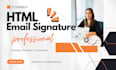 make clickable email signature or HTML email signature for gmail, outlook, mac