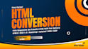convert figma xd to responsive HTML CSS js bootstrap tailwind website animations