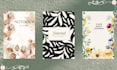 design a professional journal, planner and KDP cover