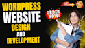do professional website design and development in vs code or wordpress