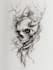 create a tattoo design for leg sleeve