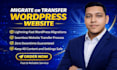 migrate wordpress website to new host