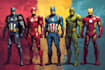 do photo to cartoon character superhero comic