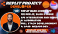 replit ai webapp ai automation fix bug replit debug api integration mgx ai