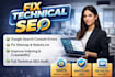 boost google rankings with technical SEO fixes