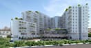 develop mixed use building,real estate exterior preconstruction,3dsmax rendering