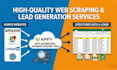 web scraping, data mining, and lead generation with apify automation