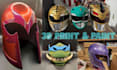 sculpt 3d mask 3d helmet cosplay mask cosplay armor 3d print and paint mask