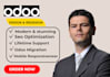 build and customize odoo website, themes, ecommerce and erp integration